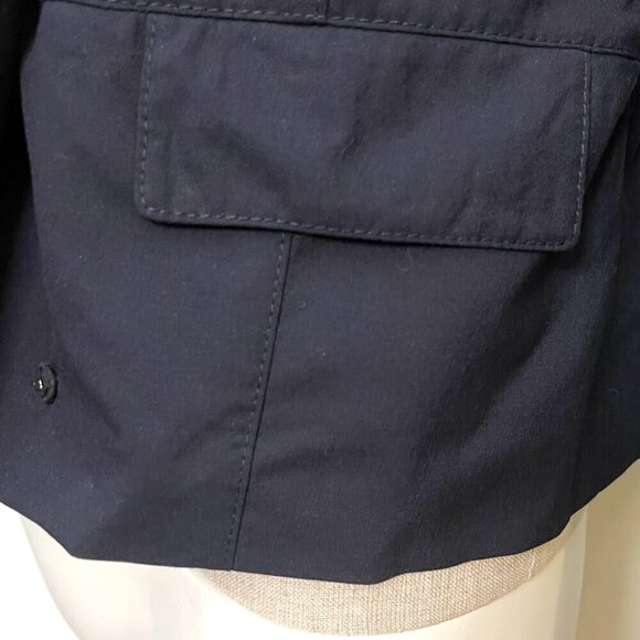 $3750 BELVEST DOUBLE BREASTED NAVY BLUE JACKET 4 - Picture 8 of 15